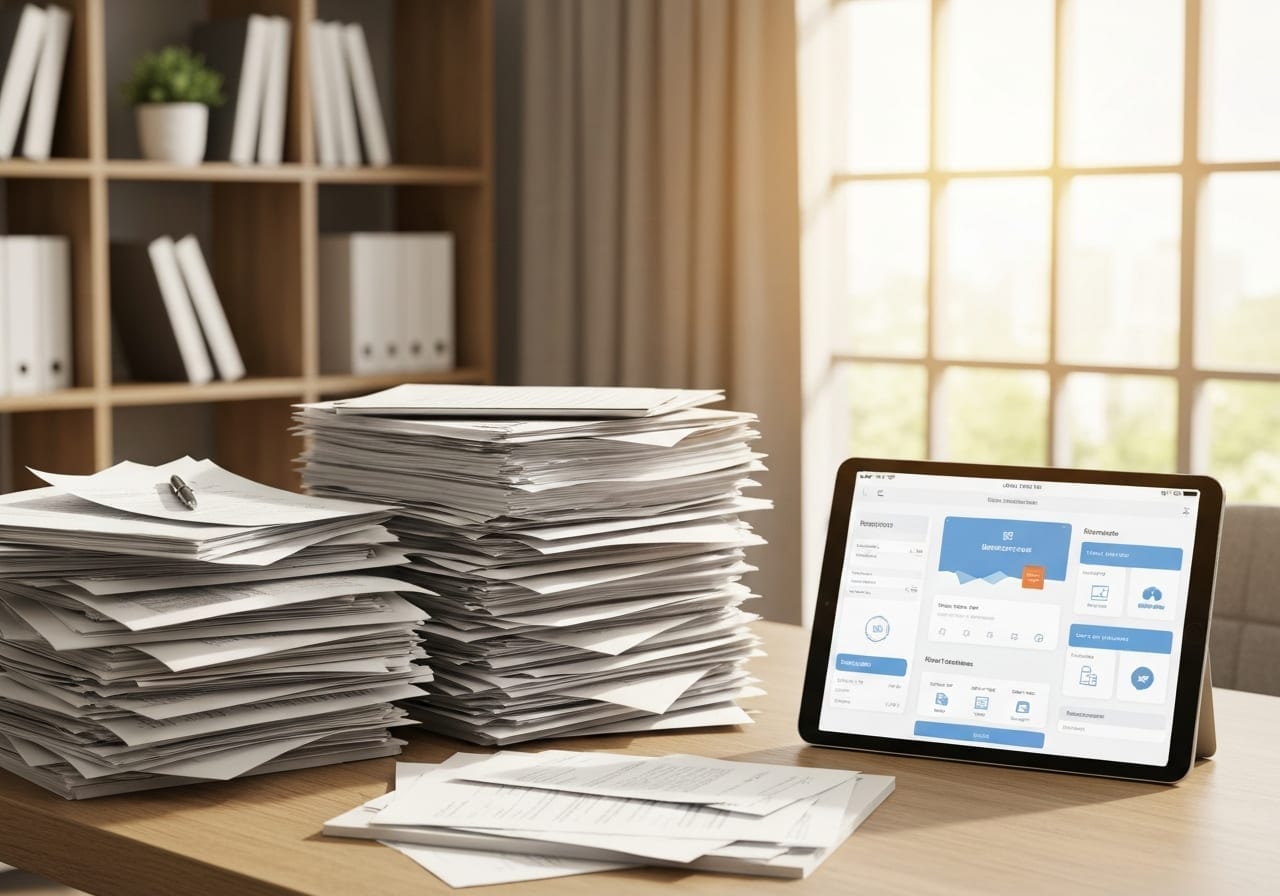 Büro-Transformation vom Papierchaos zur digitalen Ablage